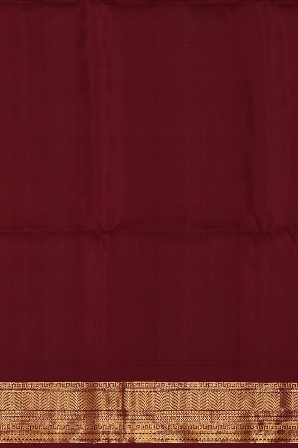 Image of Onion Red Silk Saree